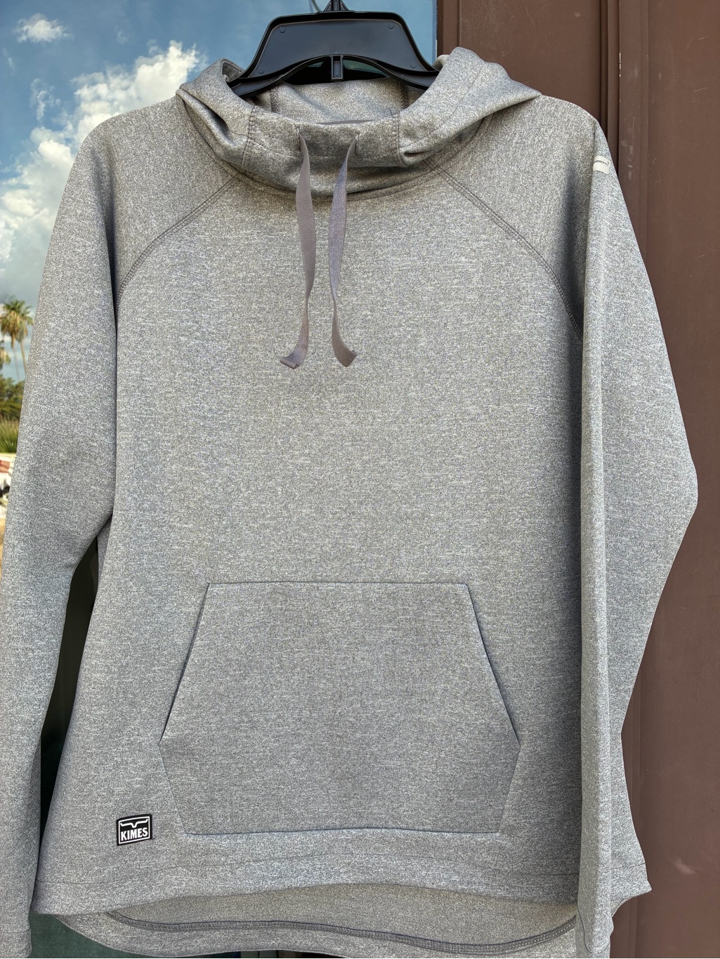 Kimes Ranch Grey Performance Hoodie Sweatshirt M